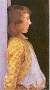 John Singer Sargent Portrait of Dorothy Barnard Sweden oil painting artist